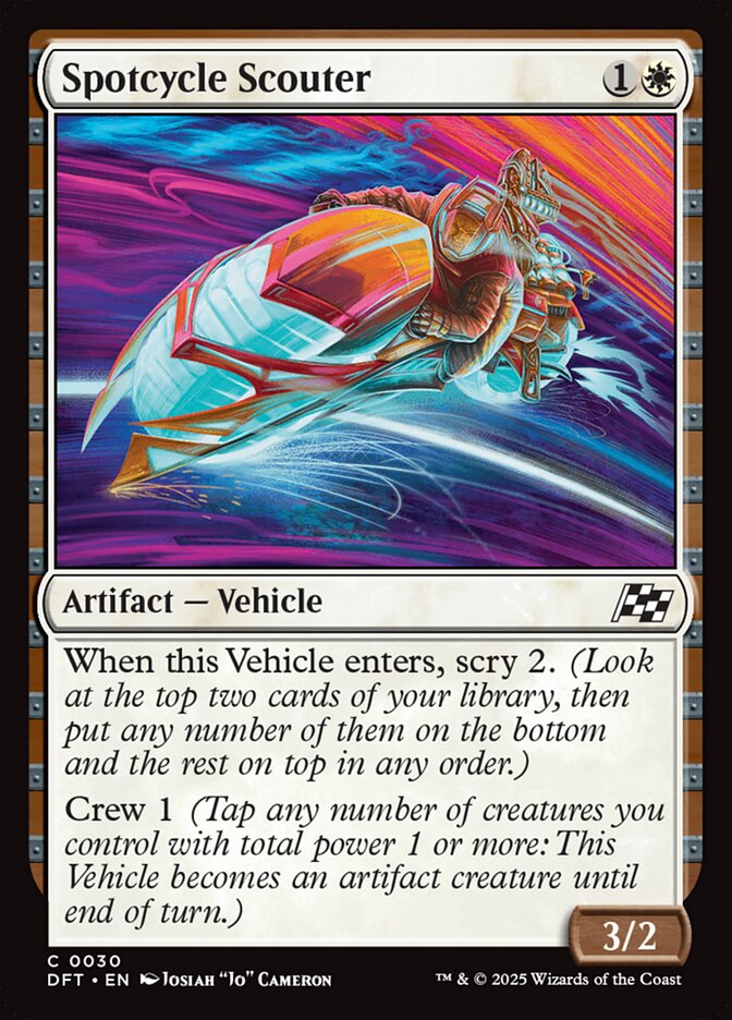 Spotcycle Scouter · Aetherdrift (DFT) #30