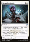 Kaya's Onslaught · Kaldheim (KHM) #18