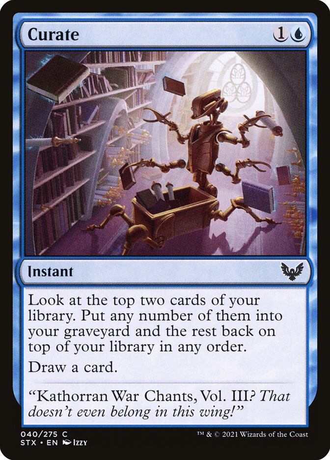 Curate · Strixhaven: School of Mages (STX) #40