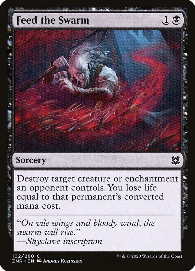 Feed the Swarm · Zendikar Rising (ZNR) #102
