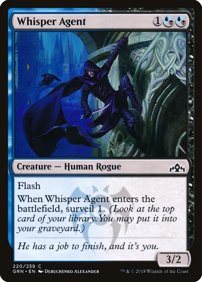 Whisper Agent · Guilds of Ravnica (GRN) #220