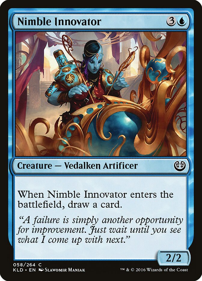 Nimble Innovator · Kaladesh (KLD) #58