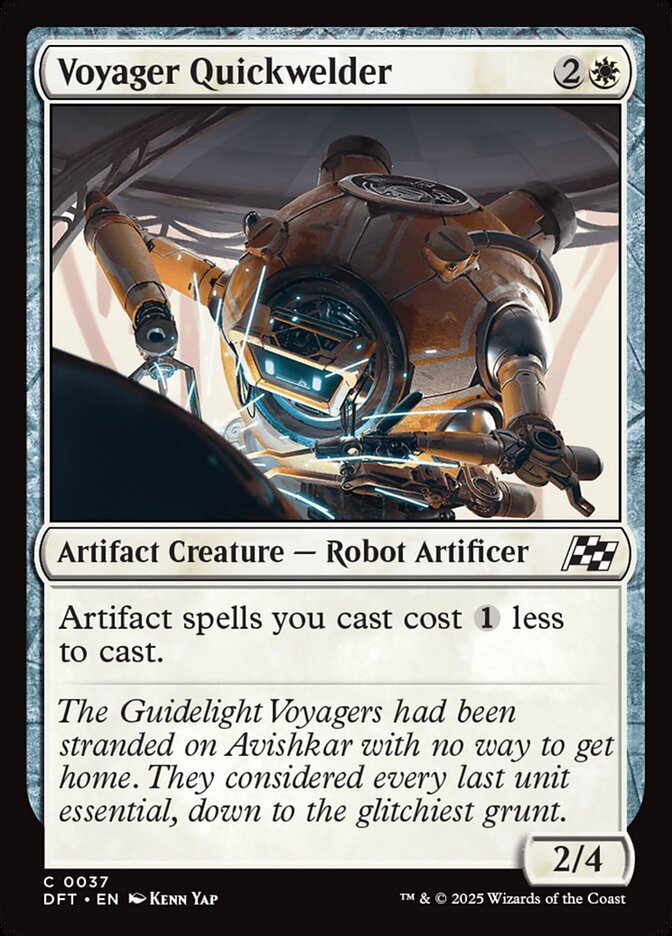 Voyager Quickwelder · Aetherdrift (DFT) #37