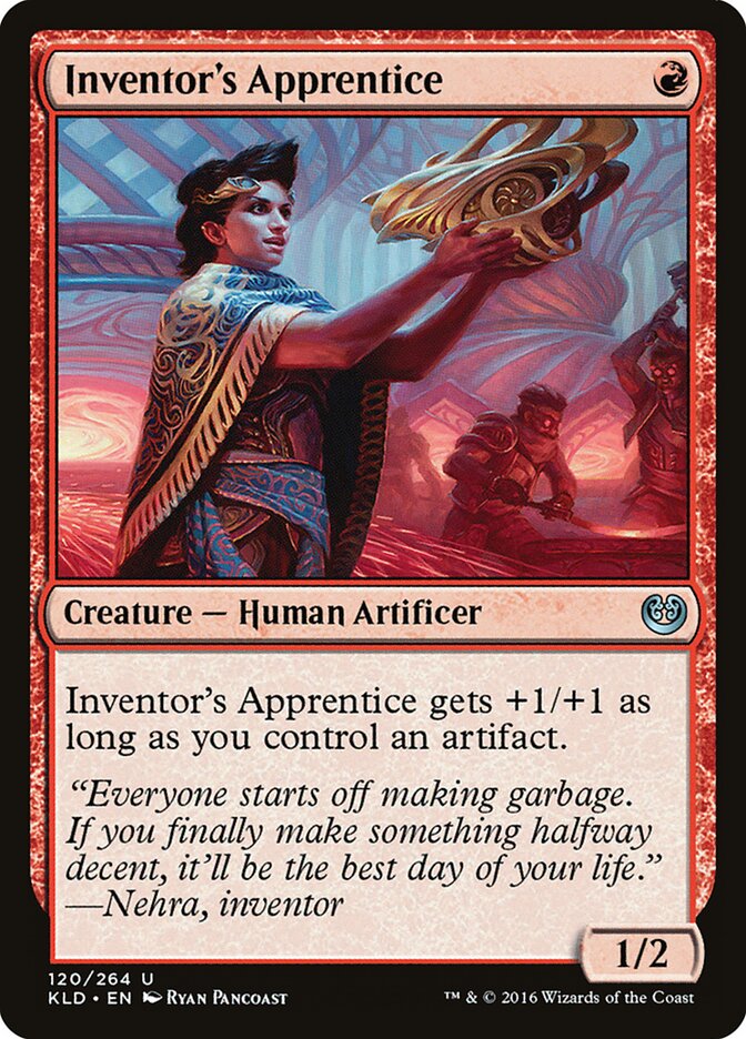 Inventor's Apprentice · Kaladesh (KLD) #120