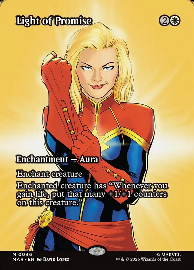 Light of Promise · Marvel Universe (MAR) #46 · borderless