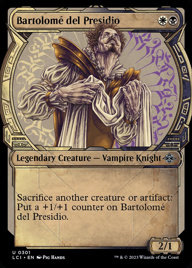 Bartolomé del Presidio · The Lost Caverns of Ixalan (LCI) #301 · showcase