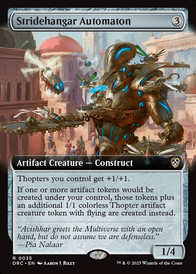 Stridehangar Automaton · Aetherdrift Commander (DRC) #35 · extended-art