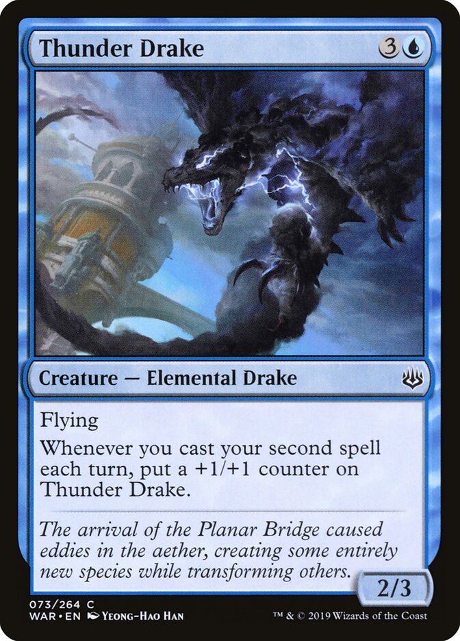 Thunder Drake · War of the Spark (WAR) #73