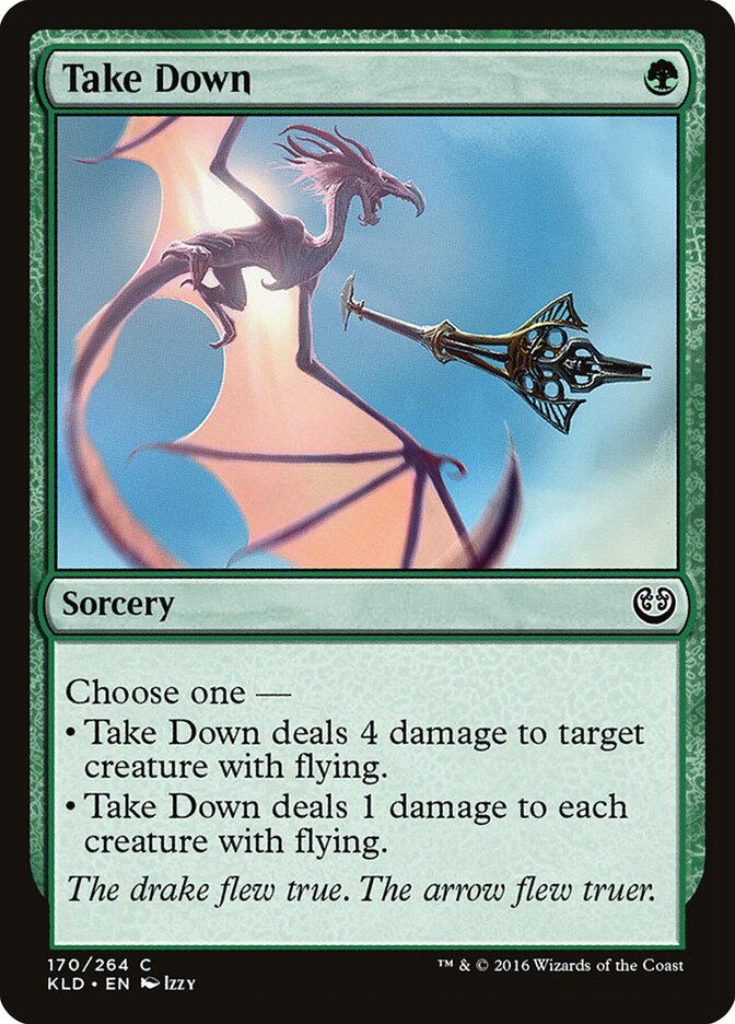 Take Down · Kaladesh (KLD) #170