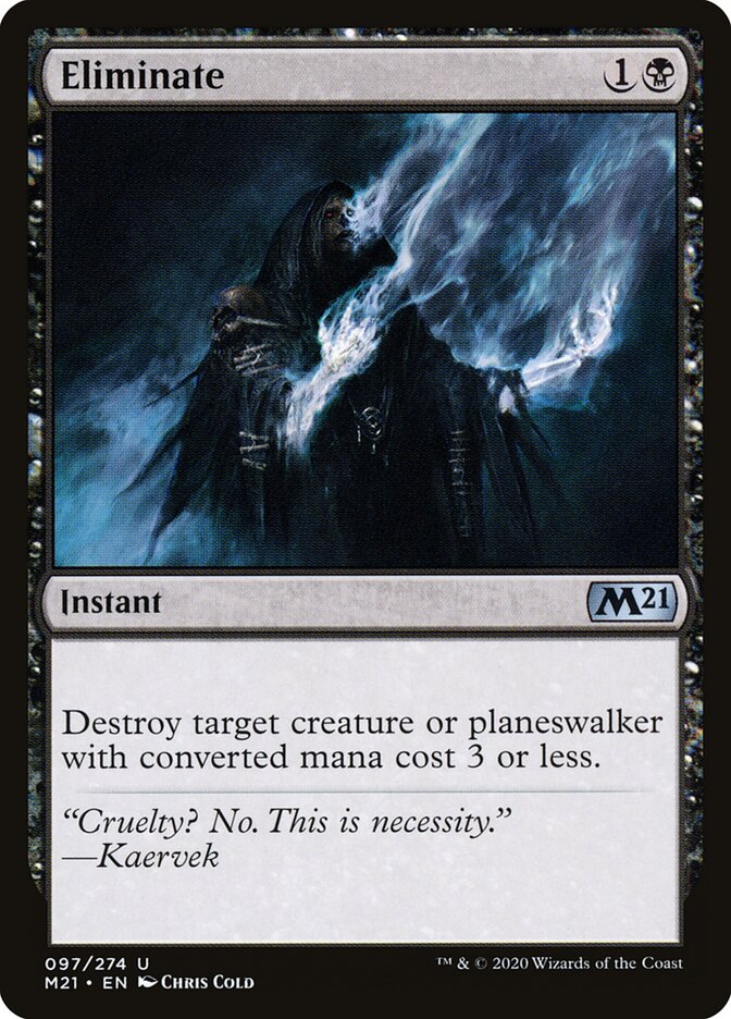 Eliminate · Core Set 2021 (M21) #97