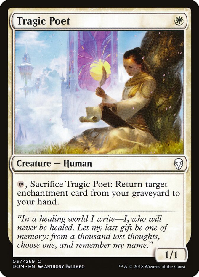 Tragic Poet · Dominaria (DOM) #37