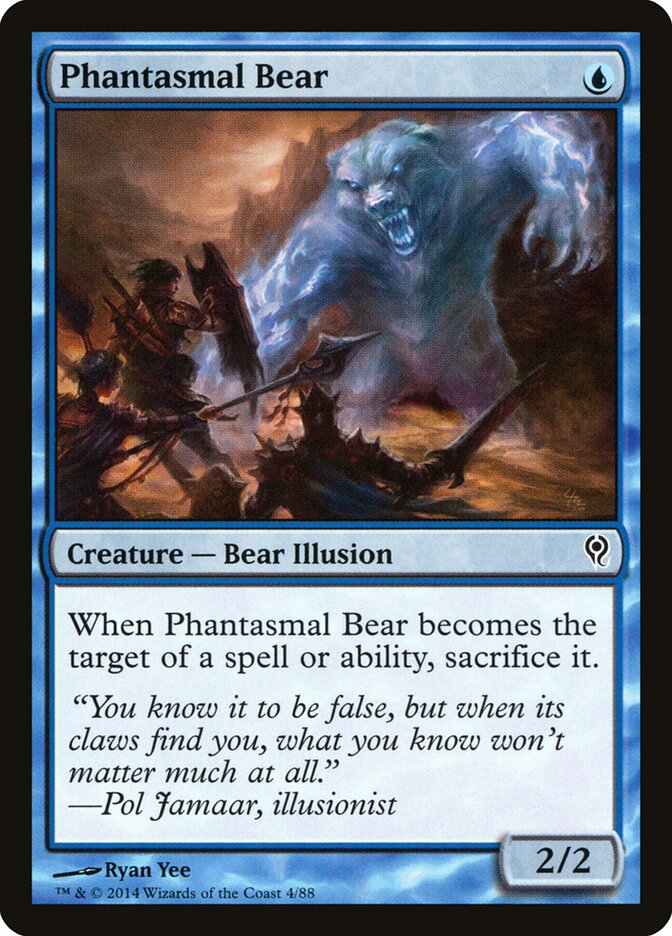 Phantasmal Bear · Duel Decks: Jace vs. Vraska (DDM) #4