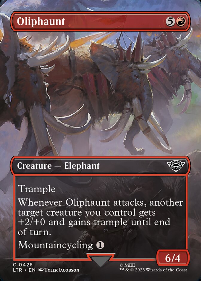 Oliphaunt · The Lord of the Rings: Tales of Middle-earth (LTR) #426 · borderless