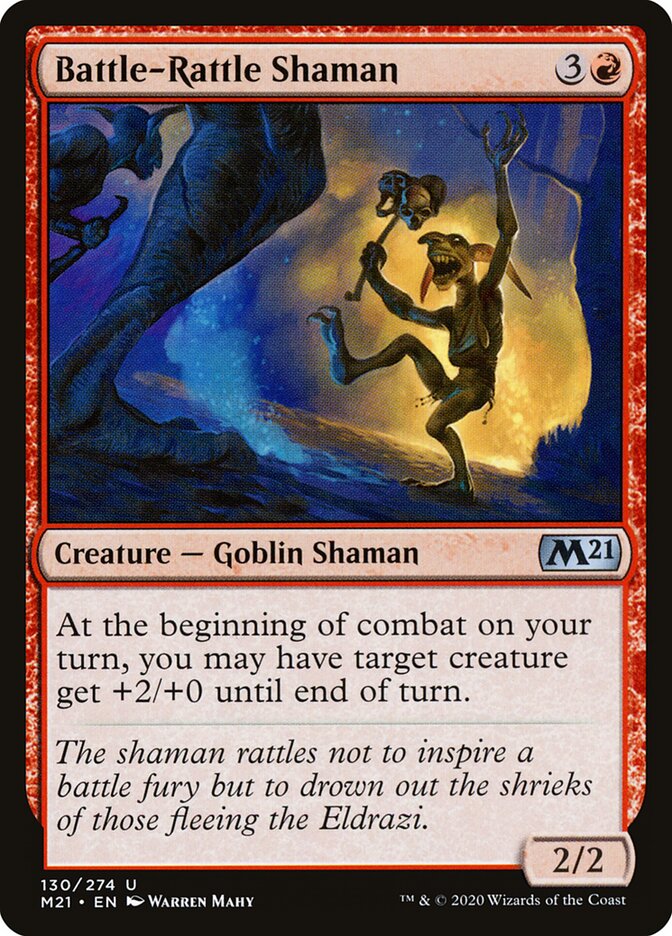 Battle-Rattle Shaman · Core Set 2021 (M21) #130