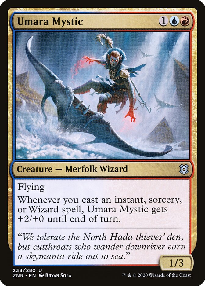 Umara Mystic · Zendikar Rising (ZNR) #238