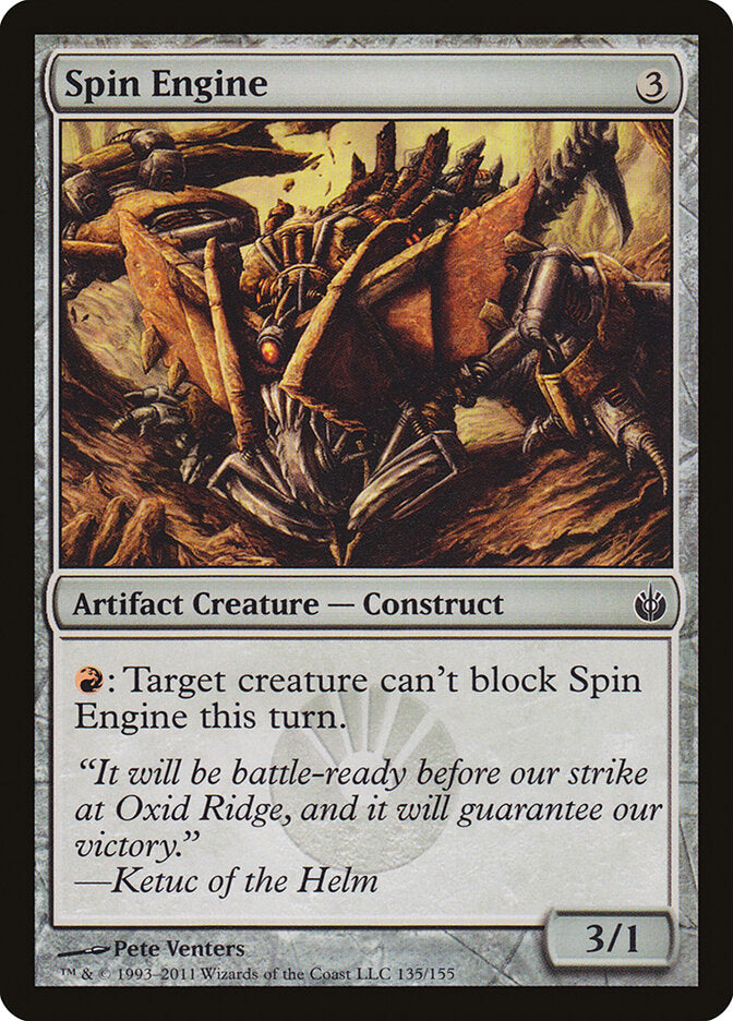 Spin Engine · Mirrodin Besieged (MBS) #135