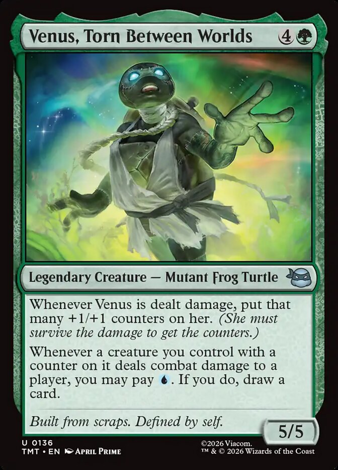 Venus, Torn Between Worlds · Teenage Mutant Ninja Turtles (TMT) #136