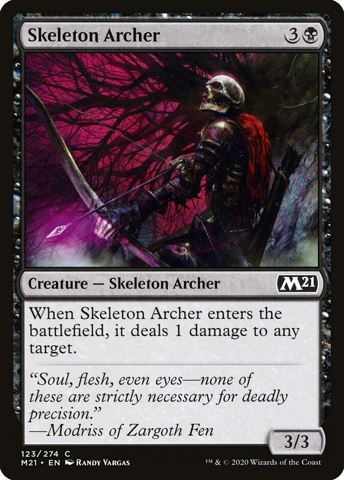 Skeleton Archer · Core Set 2021 (M21) #123