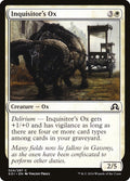 Inquisitor's Ox · Shadows over Innistrad (SOI) #24