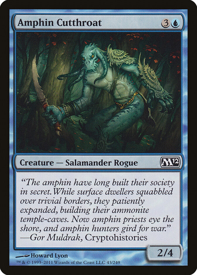 Amphin Cutthroat · Magic 2012 (M12) #43