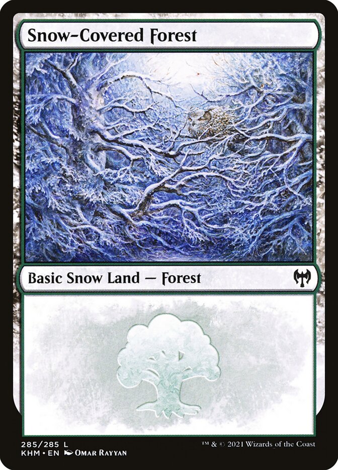 Snow-Covered Forest · Kaldheim (KHM) #285