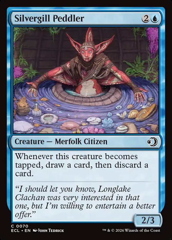 Silvergill Peddler · Lorwyn Eclipsed (ECL) #70
