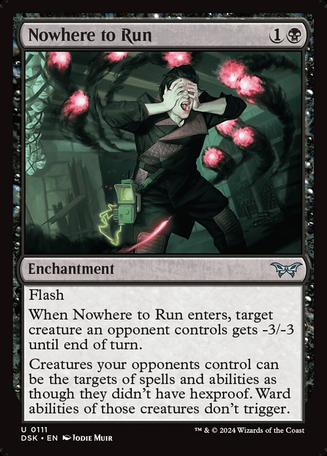 Nowhere to Run · Duskmourn: House of Horror (DSK) #111