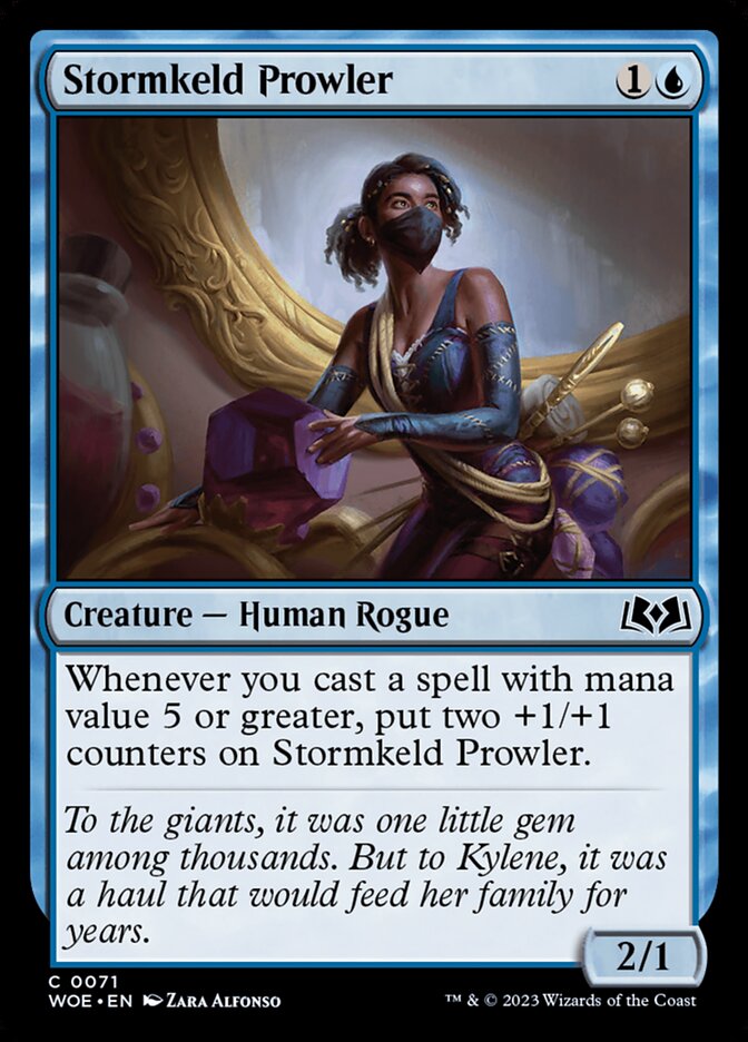 Stormkeld Prowler · Wilds of Eldraine (WOE) #71
