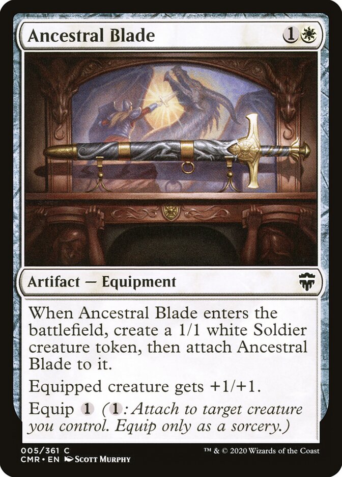 Ancestral Blade · Commander Legends (CMR) #5