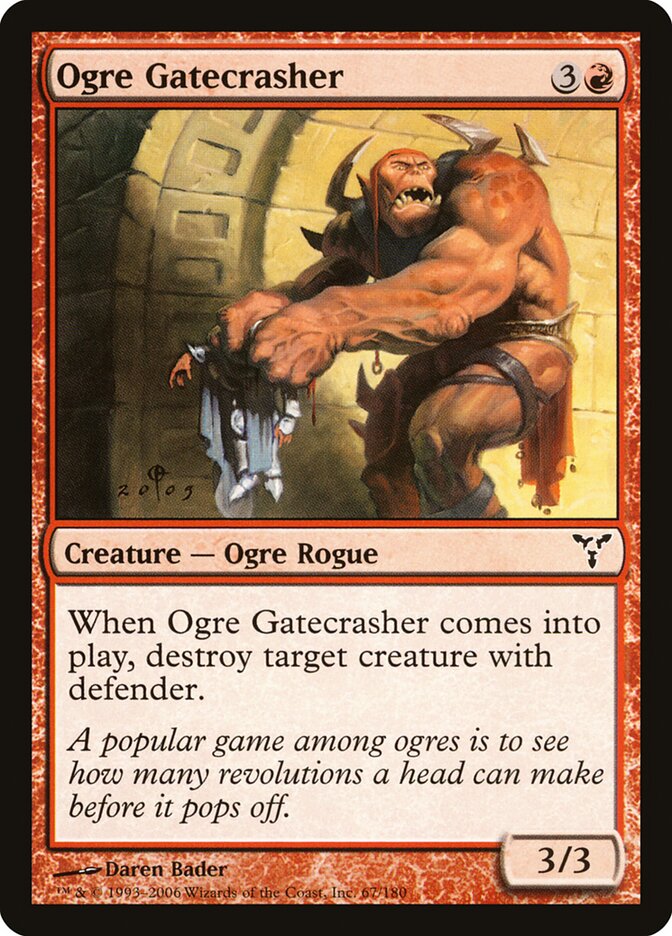 Ogre Gatecrasher · Dissension (DIS) #67