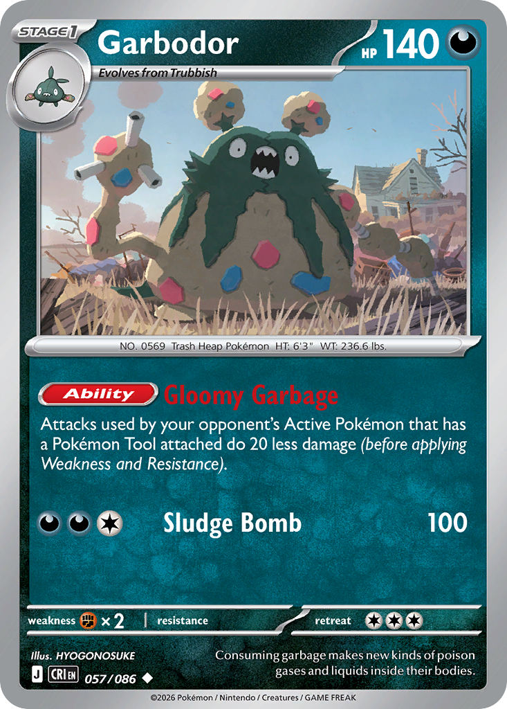 Garbodor · Chaos Rising (ME4) #57