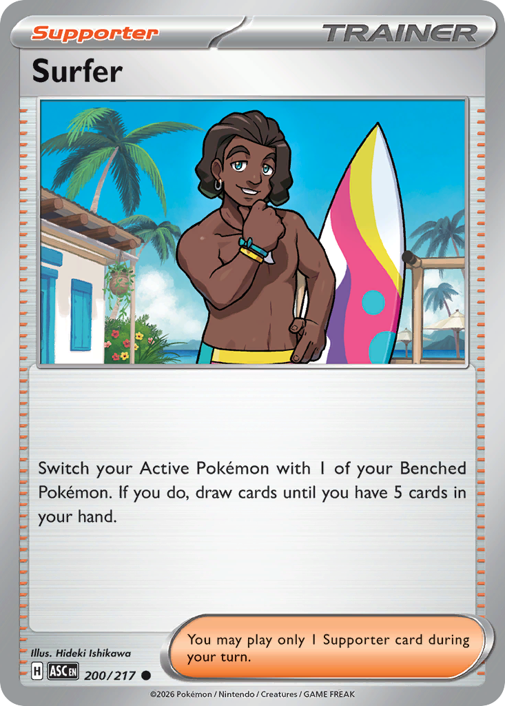 Surfer · Ascended Heroes (ME2PT5) #200