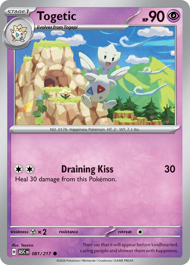 Togetic · Ascended Heroes (ME2PT5) #81