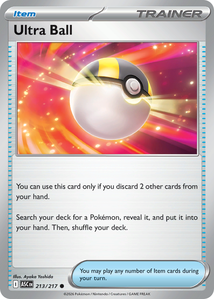 Ultra Ball · Ascended Heroes (ME2PT5) #213