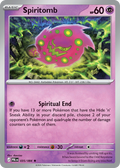 Spiritomb · Pitch Black (ME5) #35