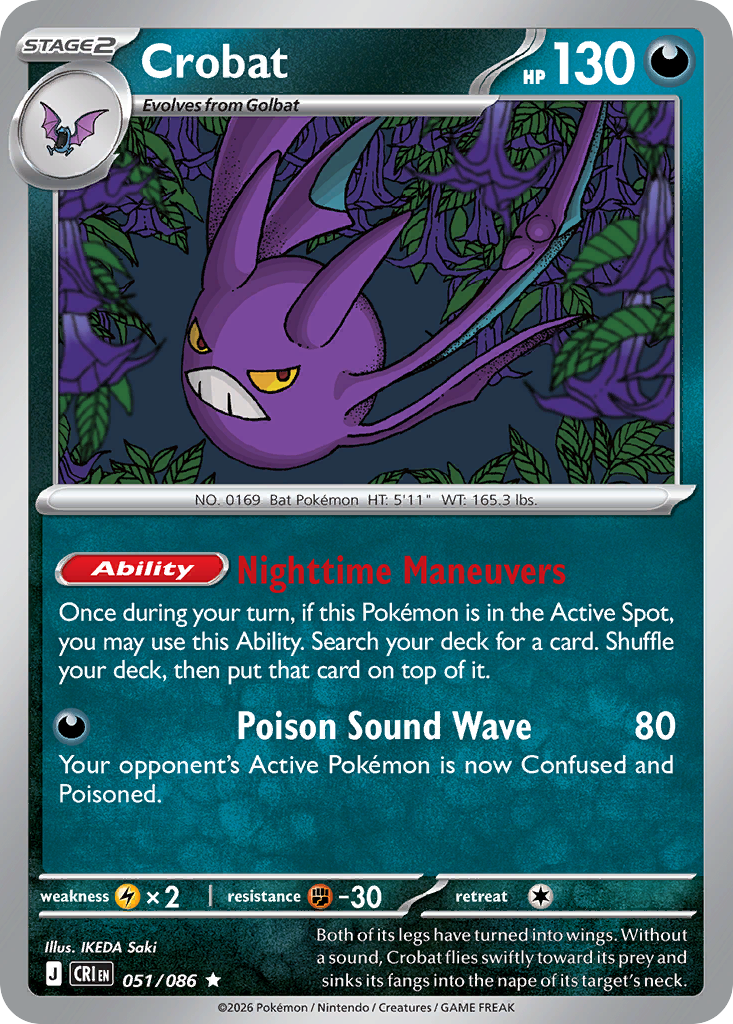 Crobat · Chaos Rising (ME4) #51