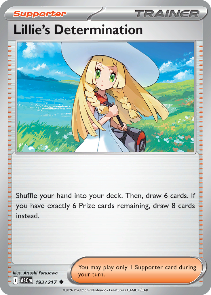 Lillie's Determination · Ascended Heroes (ME2PT5) #192