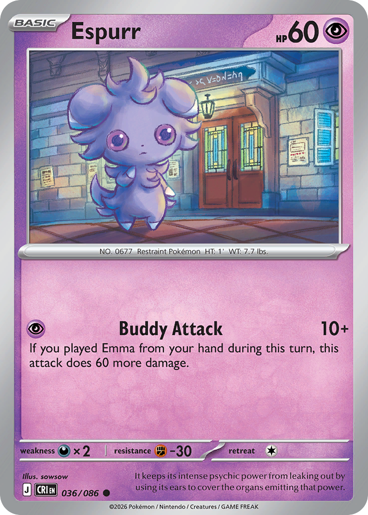 Espurr · Chaos Rising (ME4) #36