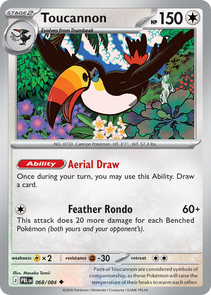 Toucannon · Pitch Black (ME5) #68
