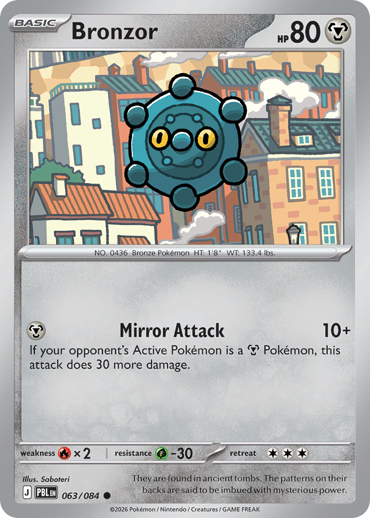 Bronzor · Pitch Black (ME5) #63
