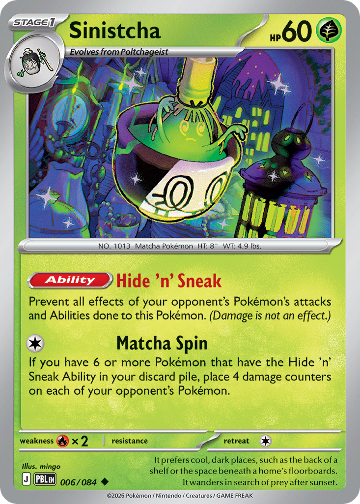 Sinistcha · Pitch Black (ME5) #6