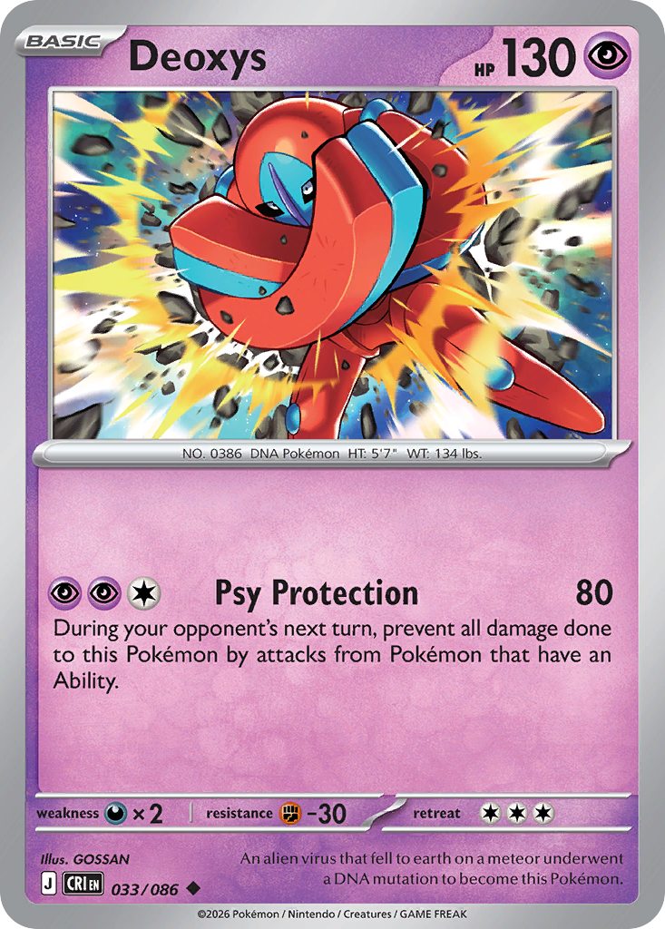 Deoxys · Chaos Rising (ME4) #33
