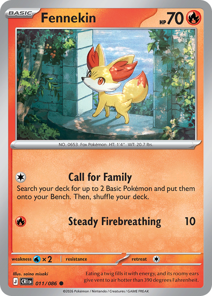 Fennekin · Chaos Rising (ME4) #11