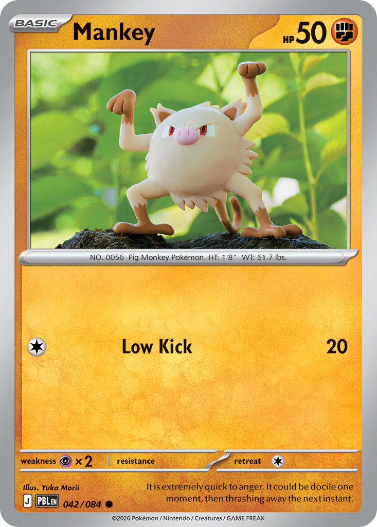 Mankey · Pitch Black (ME5) #42
