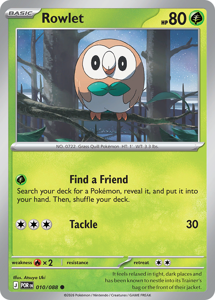 Rowlet · Perfect Order (ME3) #10