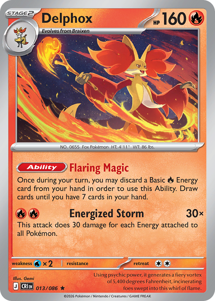 Delphox · Chaos Rising (ME4) #13