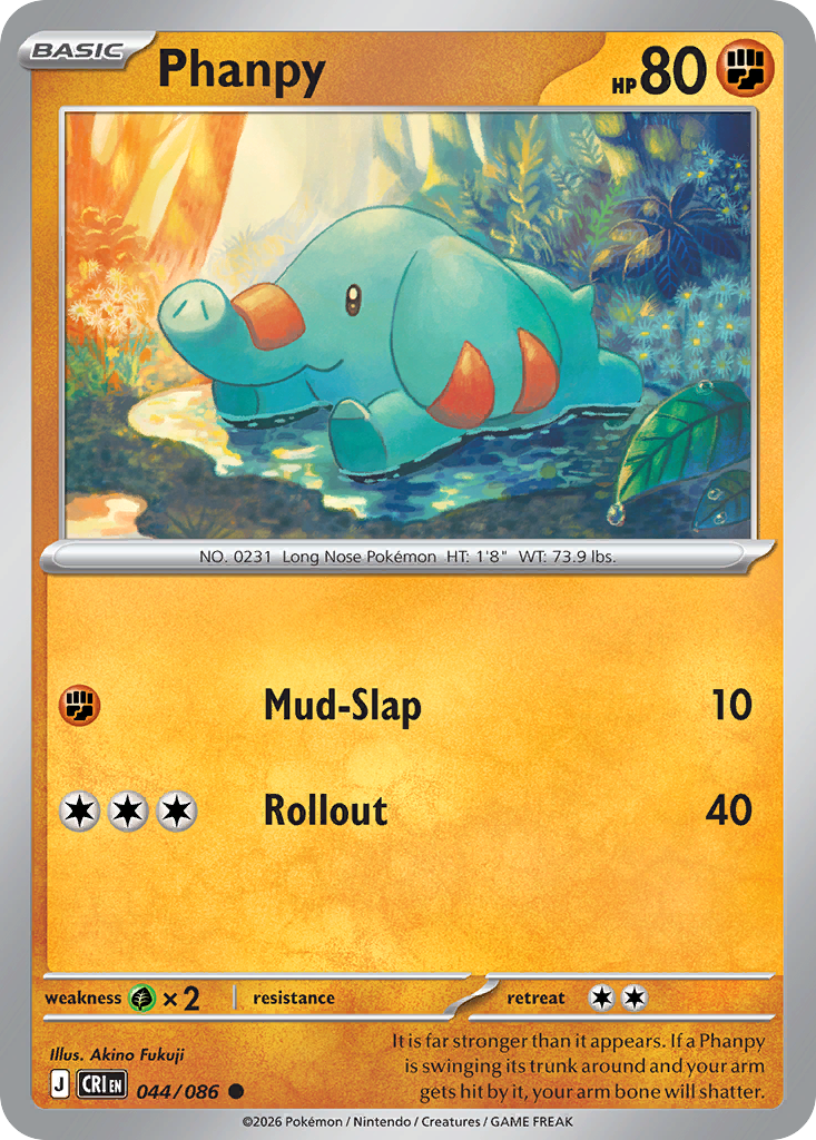 Phanpy · Chaos Rising (ME4) #44