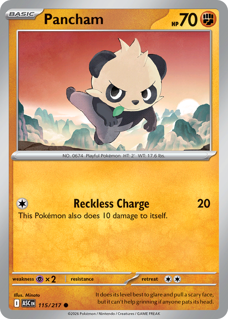 Pancham · Ascended Heroes (ME2PT5) #115