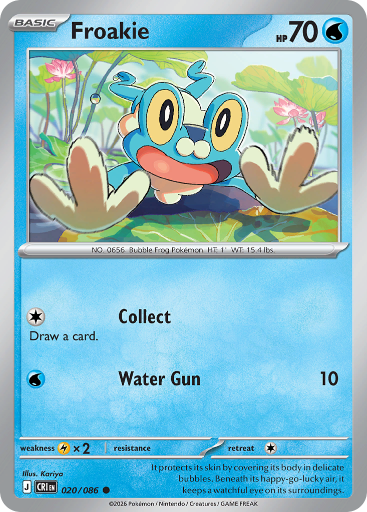 Froakie · Chaos Rising (ME4) #20