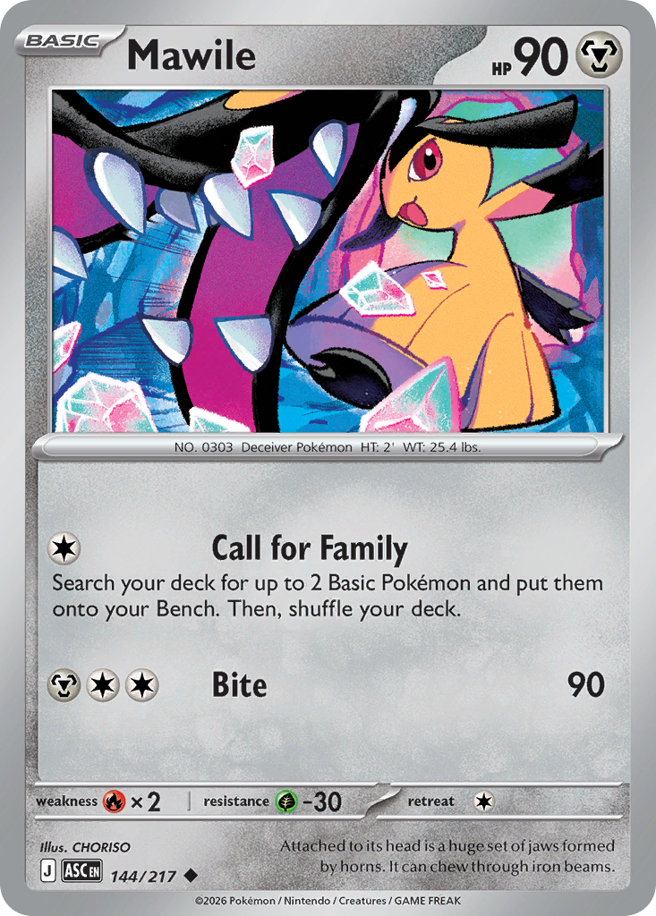 Mawile · Ascended Heroes (ME2PT5) #144